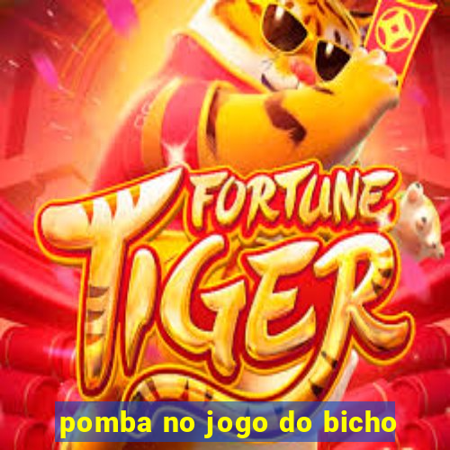 pomba no jogo do bicho